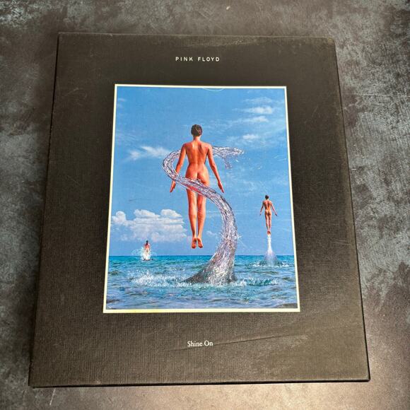 Pink Floyd Sine On Collector's Box Set Book, CDs, Postcards Complete - Picture 1 of 10